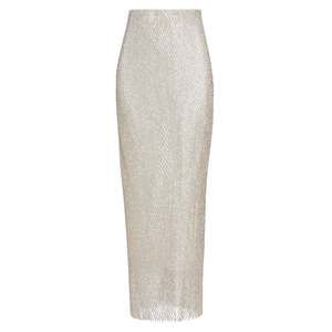MARKARIAN - Ulla Mesh Rhinestone-Embellished Pencil Skirt - US 6